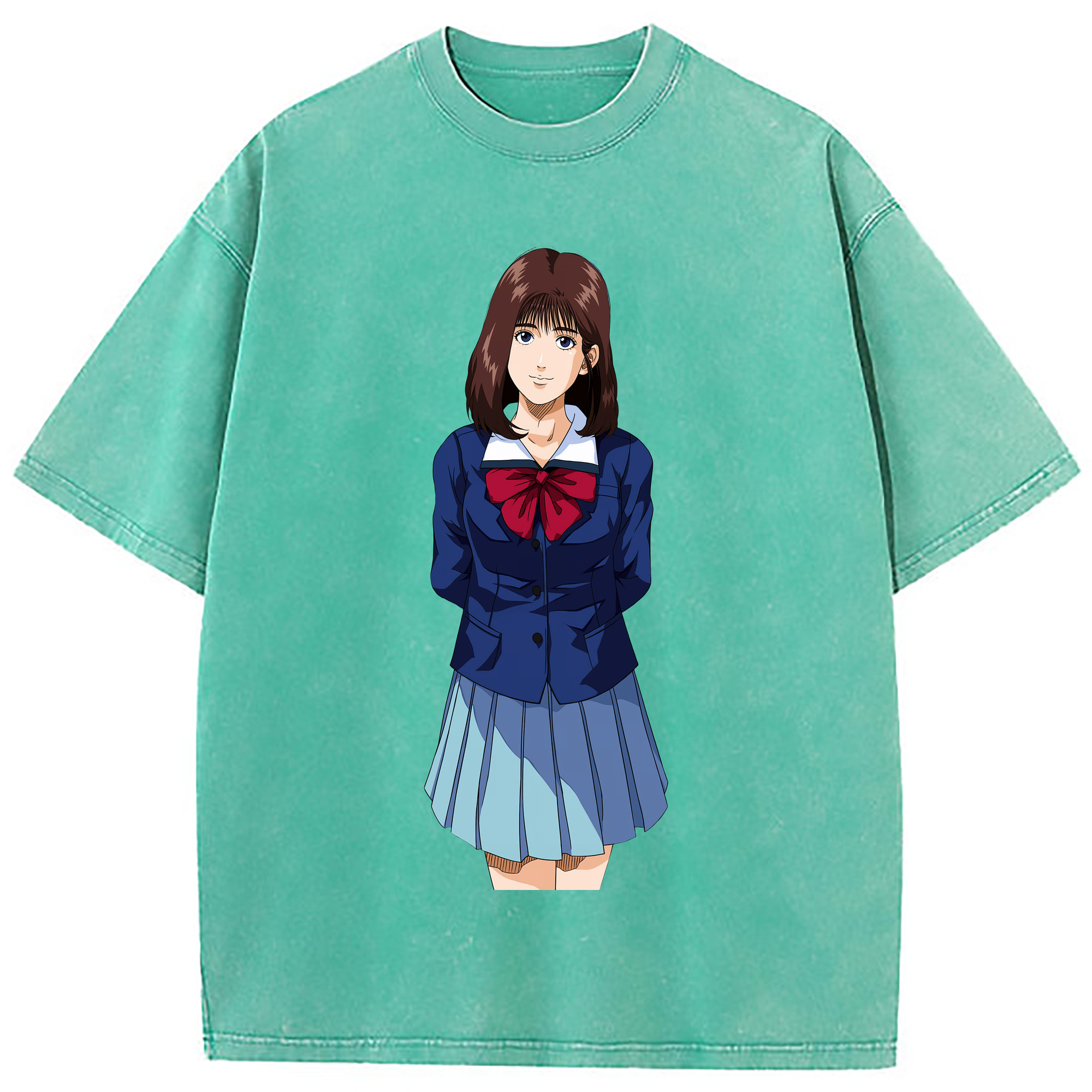 （画像用） SLAM DUNK／スラムダンク 綿100% ヴィンテージ風 半袖Tシャツ（フロントプリント）